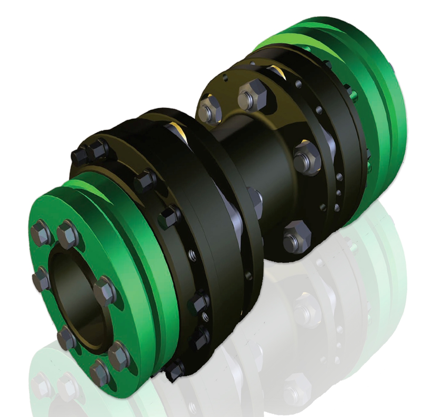 Accouplement à disques pour arbres de grand diamètre