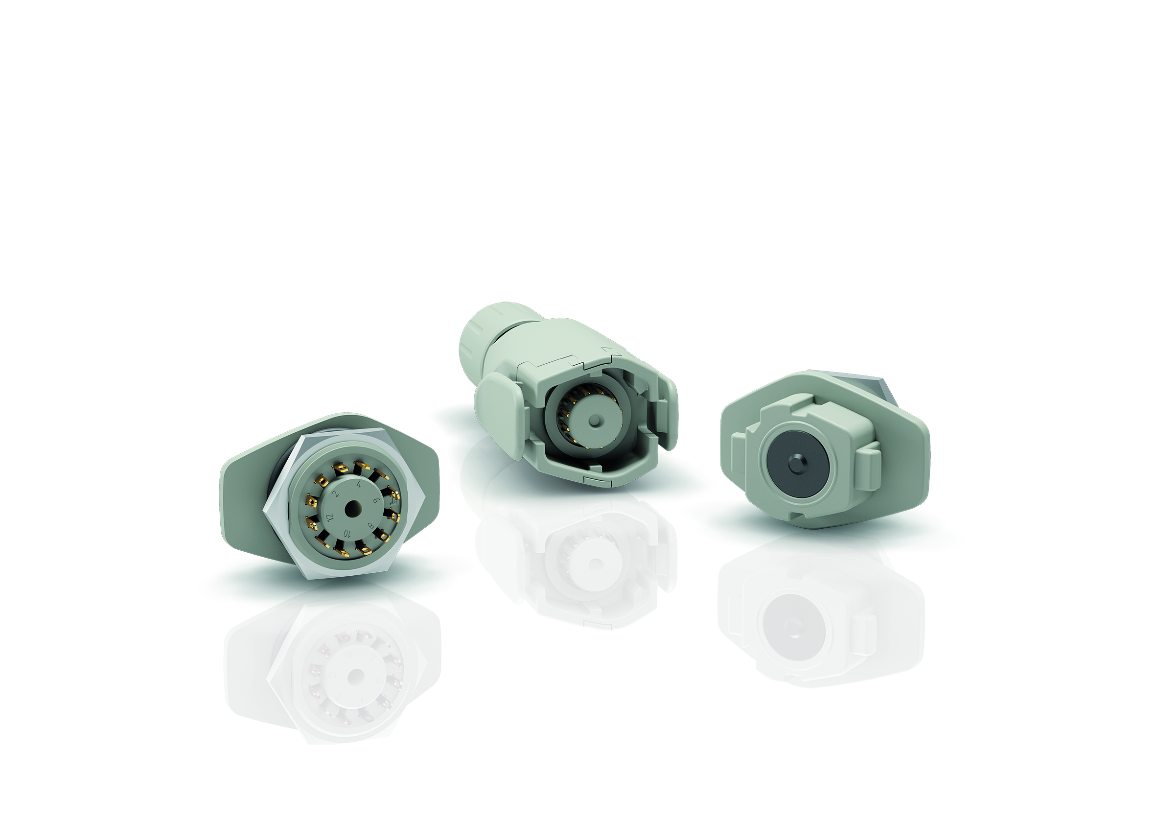 Connecteur circulaire résilient et sûr pour les appareils médicaux