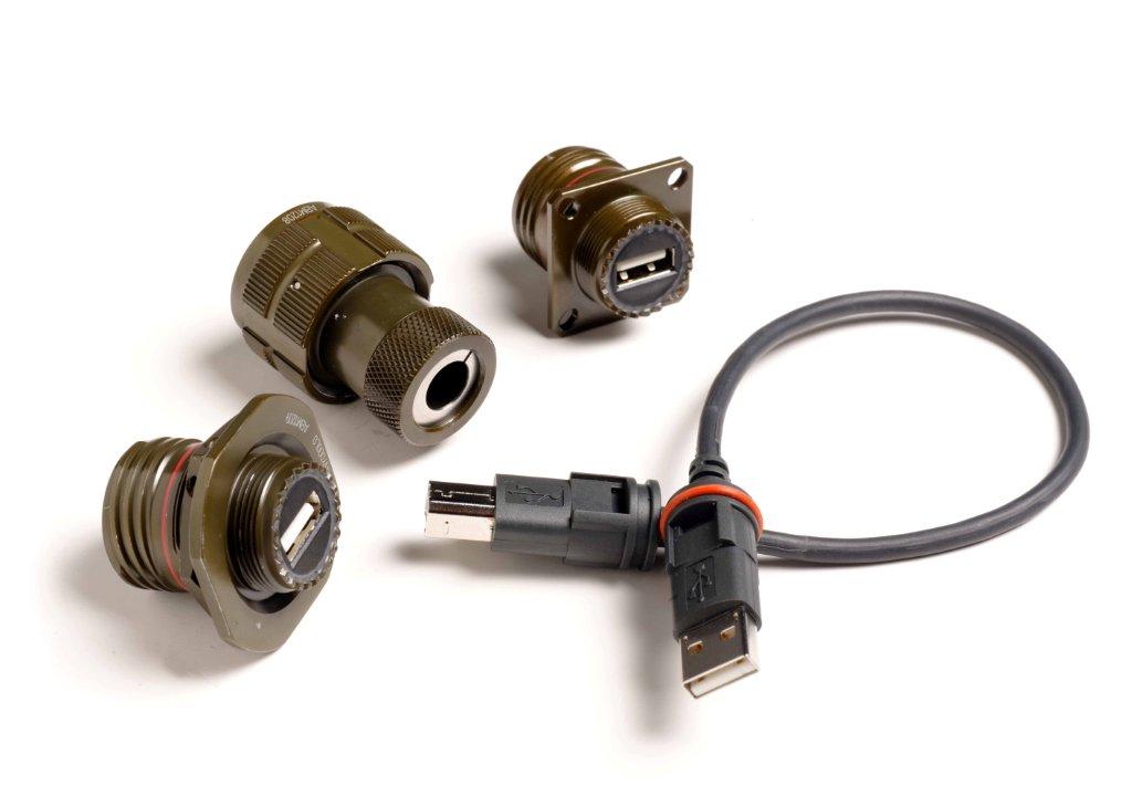 Connecteurs RJ45 et USB haut débit de TT Electronics AB Connectors