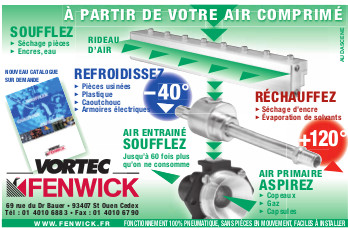 Transvectors à rideau d’air VORTEC