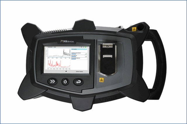 Analyseur chimique portable VipIR FTIR/Raman