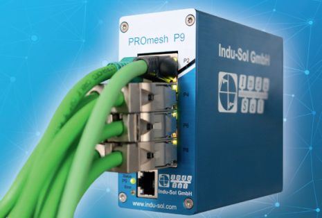 Le switch PROmesh P9 répond aux exigences de performance accrue dans le PROFINET