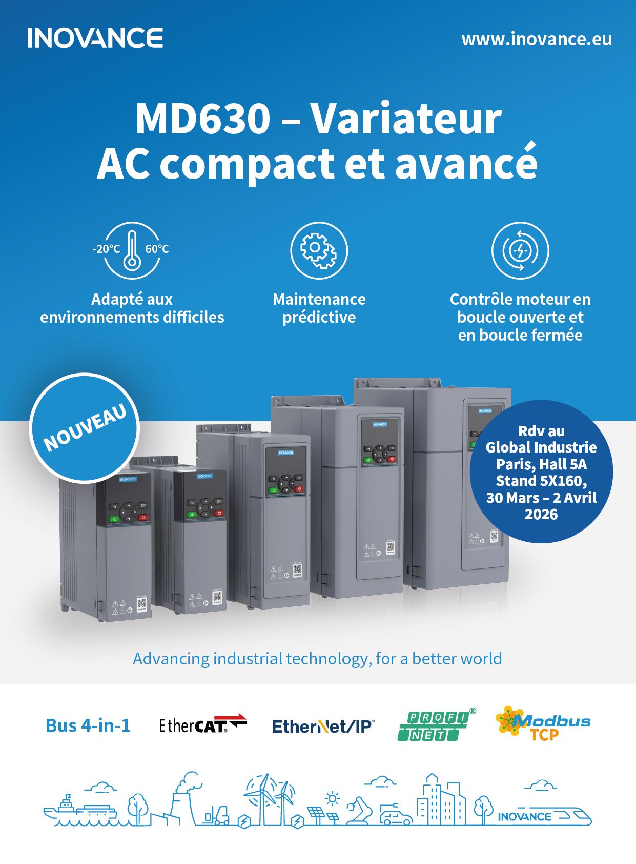 MD630 – Variateur AC compact