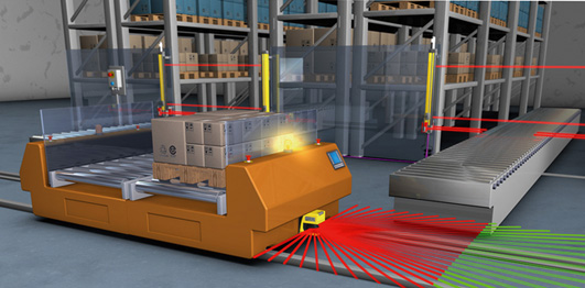 Scanner de sécurité à champs de protection supérieur à 6 m