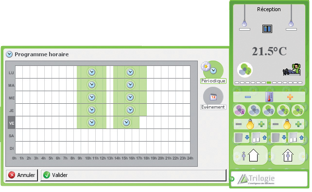 Télécommande virtuelle Télécommande virtuelle