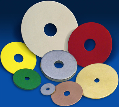 Gamme de rondelle larges