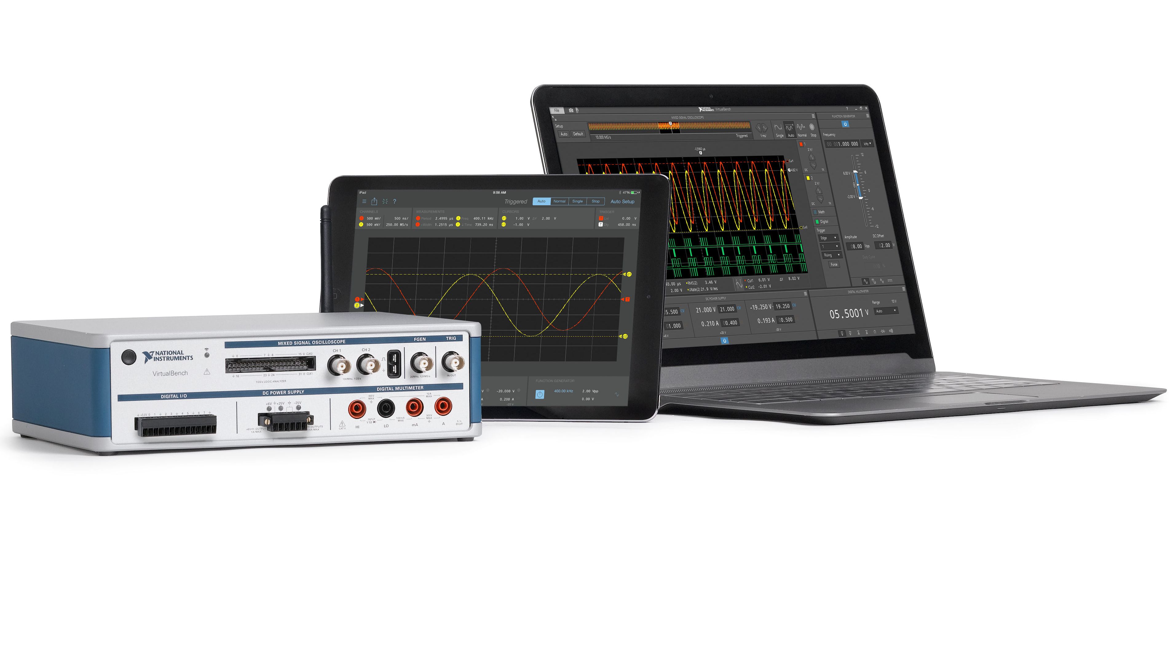 NI refaçonne l'instrumentation