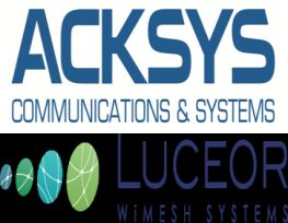 Acksys Communications & Systems et Luceor WiMesh Systems