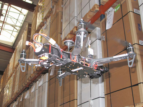 Gestion d’entrepôt par drone