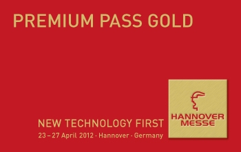 Gagnez un "Premium Pass Gold" pour la Foire de Hannovre 2012