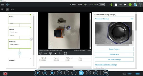 Programmation simplifiée avec TMflow 2.22 - OMRON Robotics and Safety technologies Programmation simplifiée avec TMflow 2.22 - OMRON Robotics and Safety technologies