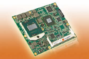 Congatec (représenté par Tokhatec) focalise désormais tous ses efforts sur les modules COM/ SOM et propose des modèles compatibles avec tous les standards (ici COM Express). Congatec (représenté par Tokhatec) focalise désormais tous ses efforts sur les modules COM/ SOM et propose des modèles compatibles avec tous les standards (ici COM Express).