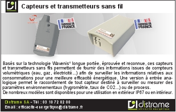 Capteur et Transmetteur sans fil